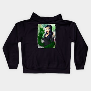 Morticia and Cleopatra Kids Hoodie